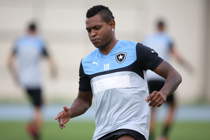 Jobson treino Botafogo (Foto: Satiro Sodre/SSPress)