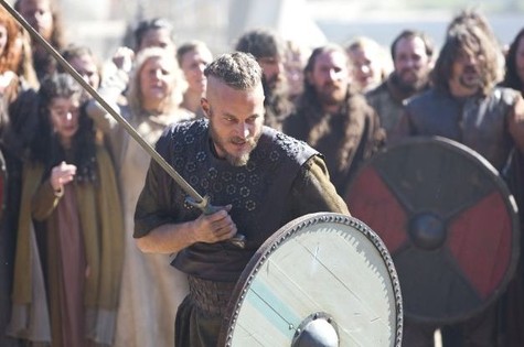Travis Fimmel em cena de Vikings (Foto: Divulgação)