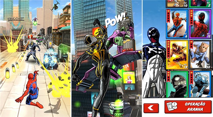 Spider Man Unlimited finalmente ganhou suporte a aparelhos com 512 MB de RAM (Foto: Divulgação/Windows Phone Store)