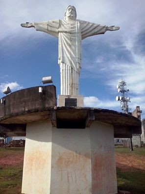 Monumento do Cristo não recebe restauração  (Foto: Claudio Faria/Arquivo Pessoal)