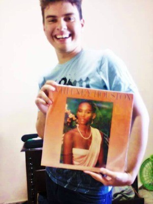 Cearense virou fã de Whitney ainda criança (Foto: Arquivo Pessoal)