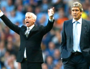 Pellegrini Manchester City e Newcastle (Foto: Agência Reuters)