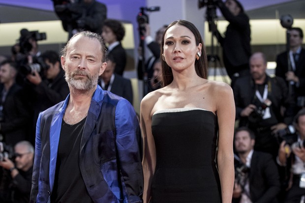 Thom Yorke e Dajana Roncione (Foto: Getty Images) Thom Yorke e Dajana Roncione (Foto: Getty Images)