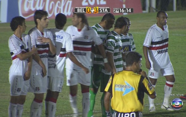 Santa Cruz x Belo Jardim (Foto: Reprodução/TV Globo)