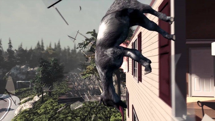 Goat Simulator é um dos exemplos de games do programa ID@Xbox. (Foto: Divulgação)