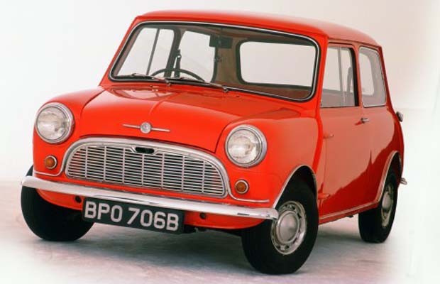 Mini original, de 1959. [e eleito o mais importante carro inglês (Foto: Divulgação)
