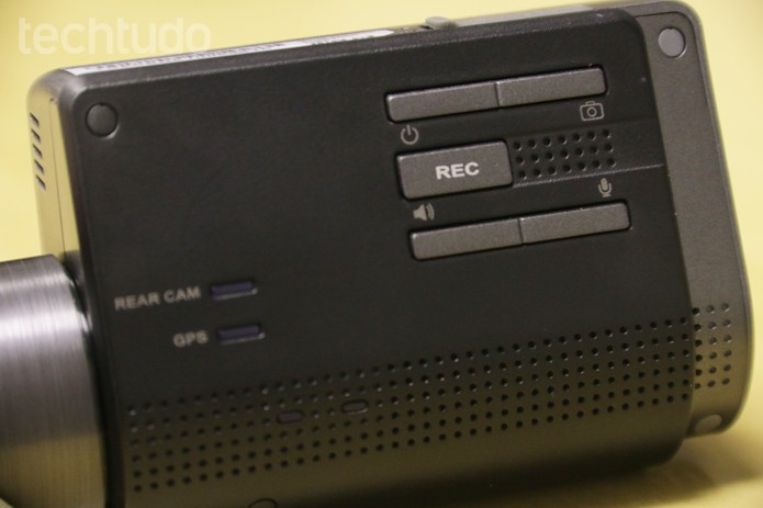 A câmera Thinkware FXD900 tem resolução Full HD (Foto: Lucas Mendes/TechTudo) A câmera Thinkware FXD900 tem resolução Full HD (Foto: Lucas Mendes/TechTudo)