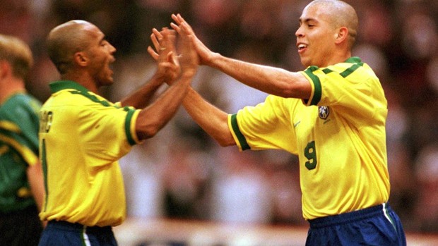 romario ronaldo brasil (Foto: Agência Getty Images)