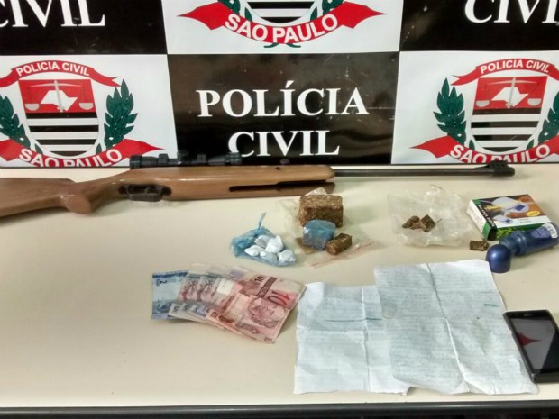 Irmãos foram presos durante ação da polícia na cidade (Foto: Divulgação/ Polícia Civil itapetininga)