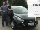 Hyundai HB20: G1 avalia central multimídia
