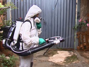 Combate ao mosquito Aedes Aegypti na região de Campinas (Foto: Reprodução/ EPTV) Combate ao mosquito Aedes Aegypti na região de Campinas (Foto: Reprodução/ EPTV)