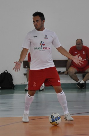 Falcão, ala Sorocaba Futsal (Foto: Danilo Camargo / Brasil Kirin Futsal)