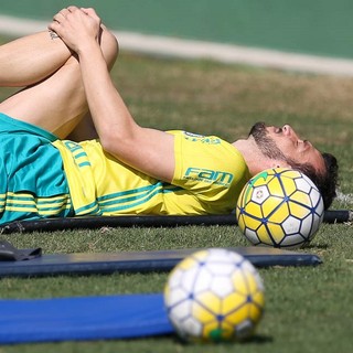 Palmeiras faz treino físico em dia de dois períodos