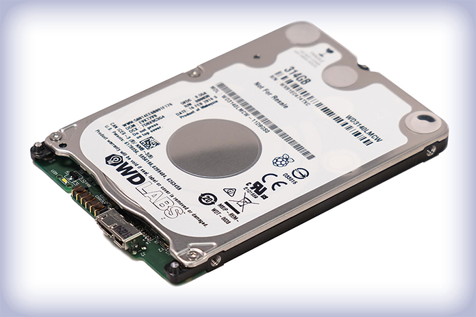 Disco da Western Digital tem 314 GB de espaço para o Raspberry Pi (Foto: Divulgação/Western Digital)