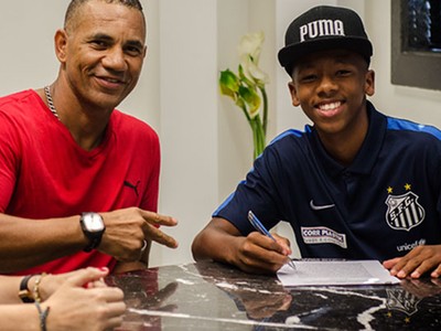 Nicolas - Santos (Foto: Divulgação/Santos FC)