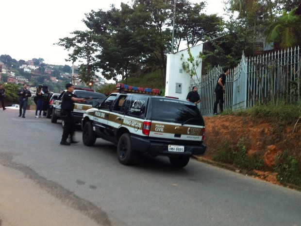Operação Policia Civil (Foto: Patrícia Belo /G1)