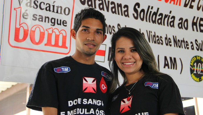 Carlos Silva e Távila Vieira Vasco (Foto: Adeilson Albuquerque)