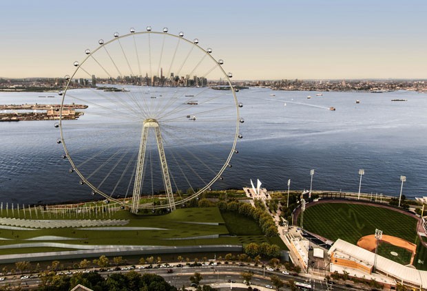 Além da maior roda-gigante do mundo, projeto prevê construção de um complexo (Foto: AP)
