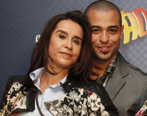 Lucélia Santos e Renato Zóia (Foto: Raphael Dias / TV Globo)
