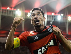 Hernane gol Flamengo final Copa do Brasil jogo Atlético-PR (Foto: Getty Images)
