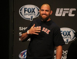 MMA Pesagem UFC Travis Browne (Foto: Evelyn Rodrigues)