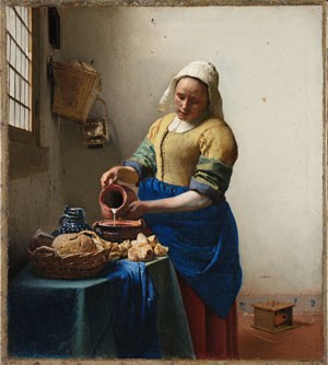 Quadro de Vermeer, A leiteira (Foto: Divulgação)