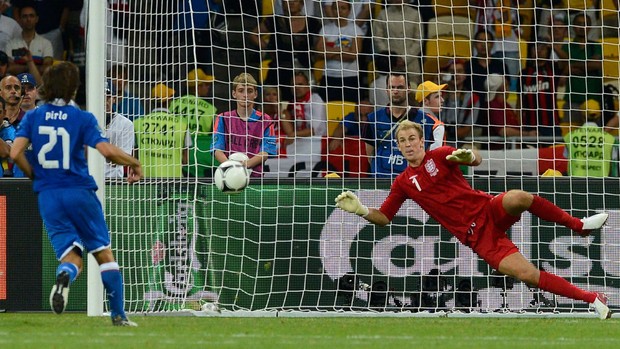 pirlo itália x inglaterra (Foto: Reuters)