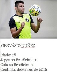 Gervasio Botafogo (Foto: GloboEsporte.com)