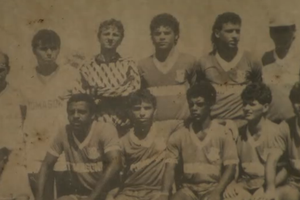 Rogério Ceni; Sinop; Campeão estadual de 1990 (Foto: Reprodução SporTV) Rogério Ceni; Sinop; Campeão estadual de 1990 (Foto: Reprodução SporTV)