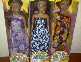 As Princesas Naija, linha de bonecas criada por Taofick Okoya (Foto: Reprodução/Tumblr)
