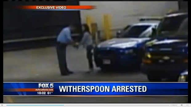 Vídeo mostra prisão de Reese Witherspoon (Foto: Reprodução)
