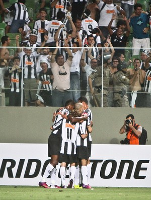 Jogadores do Atlético-MG comemoram gol (Foto: Bruno Cantini / Flickr do Atlético-MG)