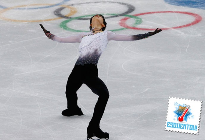 Esquentou Sochi Patinação (Foto: Reuters)