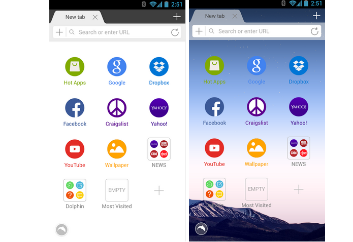 Dolphin Browser é um navegador para Android (Foto: Divulgação)