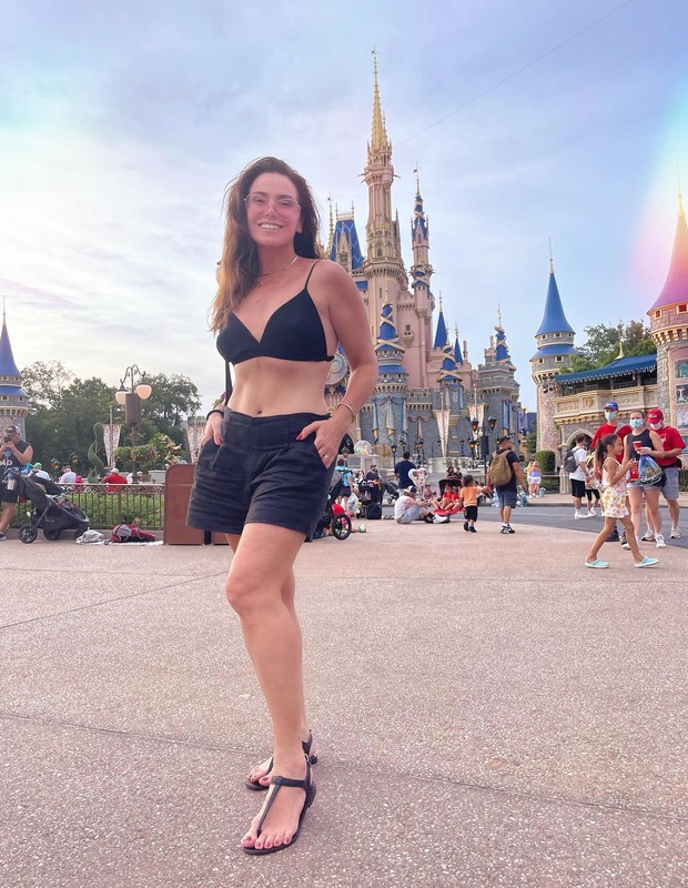 Giovanna Antonelli curte a Disney (Foto: Reprodução/Instagram)