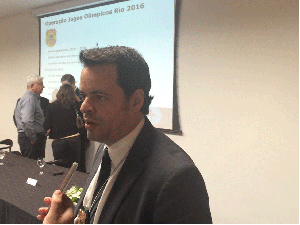 Marcelo Ivo, chefe da PF no Aeroporto Internacional de Guarulhos. (Foto: Will Soares/G1)