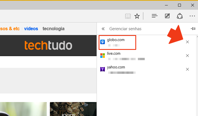 Apague ou acesse mais detalhes de cada uma (Foto: Reprodução/Paulo Alves)