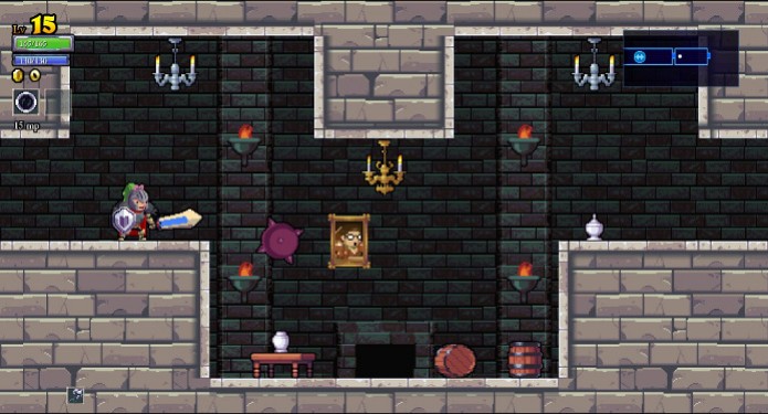 Cenário 2D de Rogue Legacy (Foto: Reprodução / João Moura) (Foto: Cenário 2D de Rogue Legacy (Foto: Reprodução / João Moura)) Cenário 2D de Rogue Legacy (Foto: Reprodução / João Moura) (Foto: Cenário 2D de Rogue Legacy (Foto: Reprodução / João Moura))