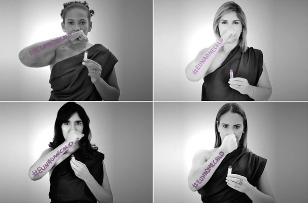 Tenente da PM Célia Melo, professora do IFRN Andrezza Tavares, delegada Paoulla Maués e a defensora pública Disiane Costa são algumas das mulheres fotografadas para a exposição (Foto: Kalina Veloso)