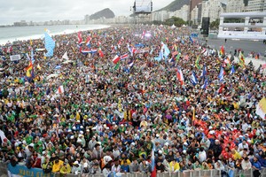 AO VIVO: shows abrem a Jornada Mundial em Copacabana; assista (Tasso Marcelo/AFP)