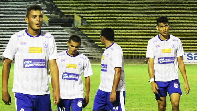Silas, atacante do Parnahyba (Foto: Josiel Martins)