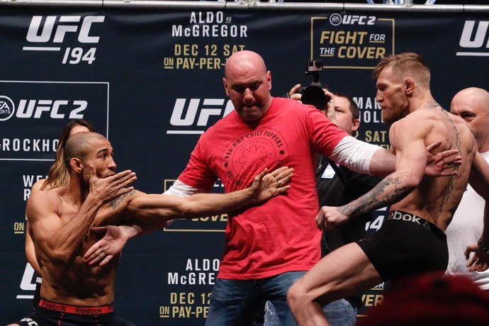 UFC 194 Aldo x McGregor pesagem (Foto: Evelyn Rodrigues)