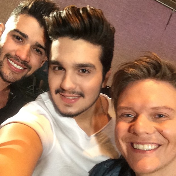 Gusttavo Lima, Luan Santana e Michel Teló (Foto: Instagram/ Reprodução)