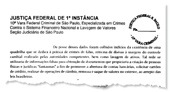 Autorização para a investigação (Foto: Reprodução)