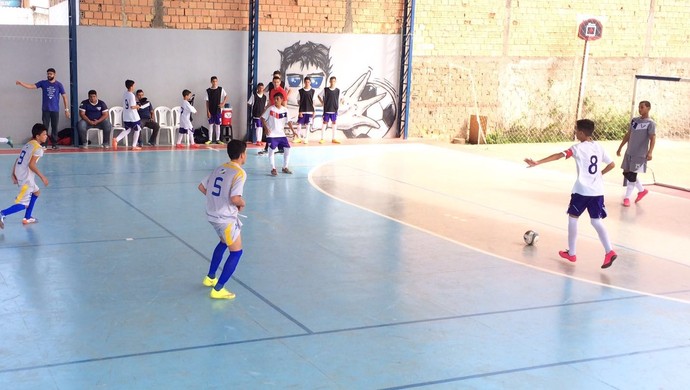 Vivaz x Constelação pelo Roraimense de Futsal Sub-15 (Foto: Arquivo Pessoal)