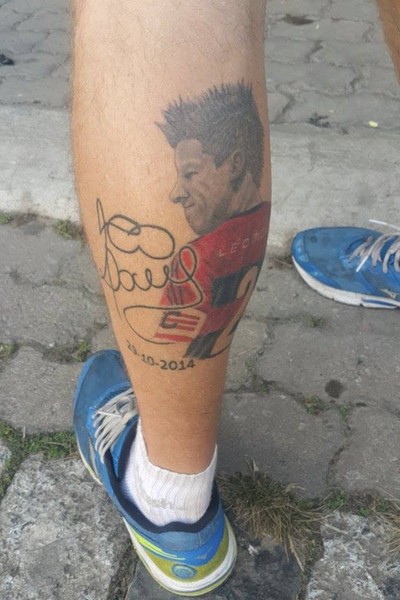 Tatuagem Léo Moura (Foto: Arquivo Pessoal)