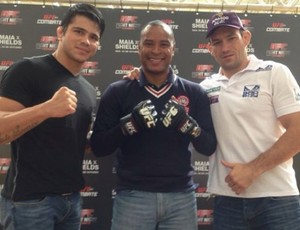 Erick Silva Paulo Sérgio Demian Maia UFC MMA (Foto: Reprodução/Instagram)