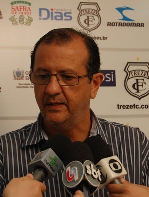 Nelbi Fernandes, médico do Treze (Foto: Silas Batista / Globoesporte.com/pb)