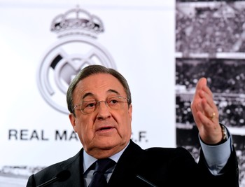 Florentino Pérez presidente Real Madrid (Foto: AFP)