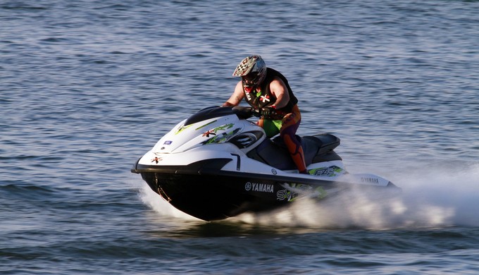 Valdir Brito Júnior foi bicampeão na categoria Runabout Pro Turbo GP, no 29º Campeonato Brasileiro de Moto Aquática (Foto: Denny Cesare)